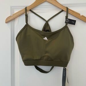 Adidas Training Sports Bra in Green Size S - D-DD